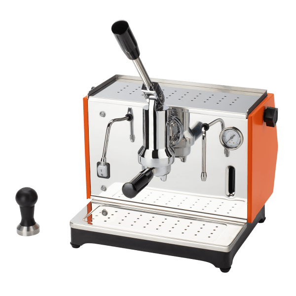 【レバー式エスプレッソマシン】Ponte Vecchio Lever Pontevecchio Lever Espresso Machine Lusso Orange