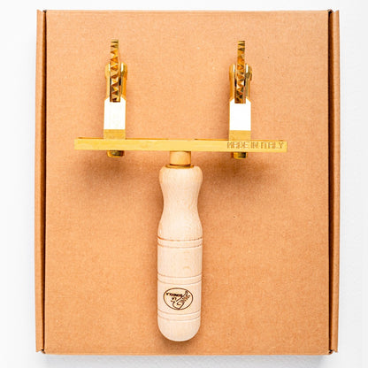 【パスタ製造ツール】LaGondola Double Adjustable Festooned Pasta Cutter Wheel