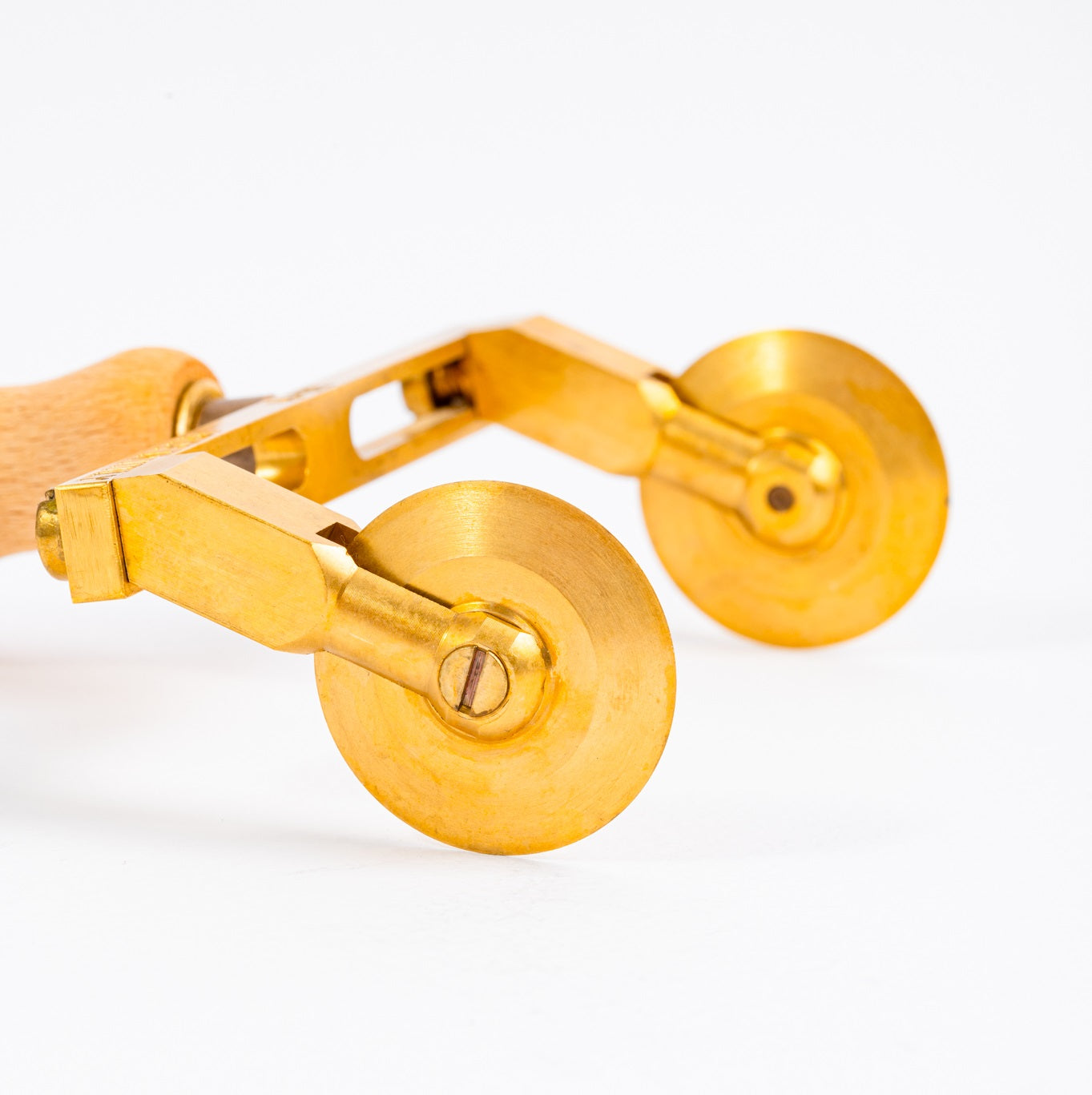 【パスタ製造ツール】LaGondola Double Adjustable Smooth Pasta Cutter Wheel