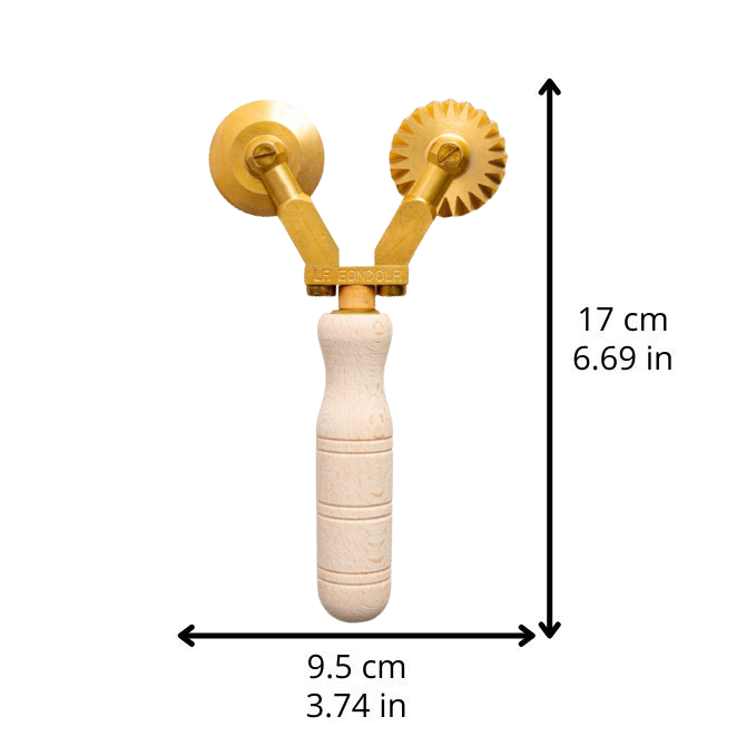 【パスタ製造ツール】LaGondola Double Professional Pasta Cutter