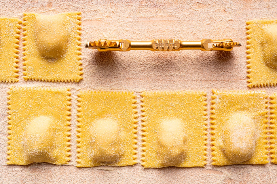 【パスタ製造ツール】LaGondola Professional Dual Pasta Cutter Wheel