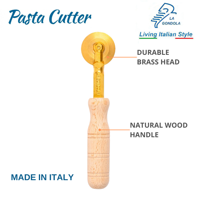 【パスタ製造ツール】LaGondola Professional Pasta Cutter Wheel Smooth