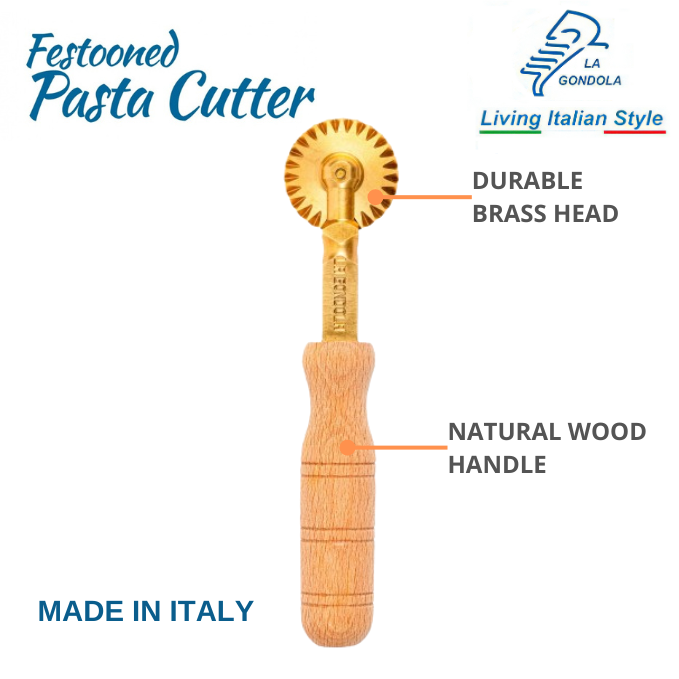 【パスタ製造ツール】LaGondola Professional Pasta Cutter Wheel