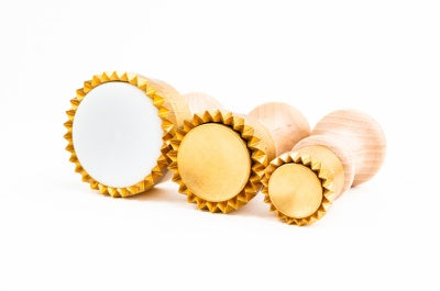 LaGondola Ravioli Cutter Round Festooned - 3 festooned rounds 34/50/65 - パスタ製造ツール | BARISTA TOOLS