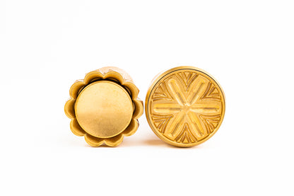 【パスタ製造ツール】LaGondola Ravioli Flower Stamp + Corzetti Stamp Bundle