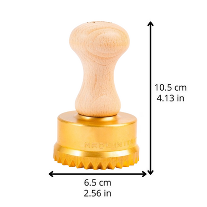 【パスタ製造ツール】LaGondola Ravioli Molds 60x60 + Fluted Round 65