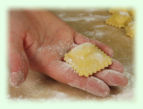 【パスタ製造ツール】LaGondola Ravioli Stamp 45x45