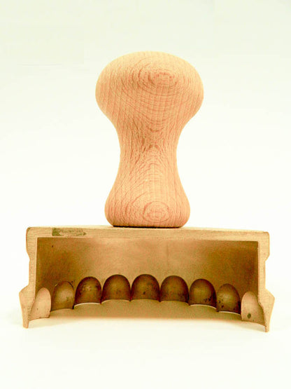 【パスタ製造ツール】LaGondola Ravioli Stamp Mezzaluna