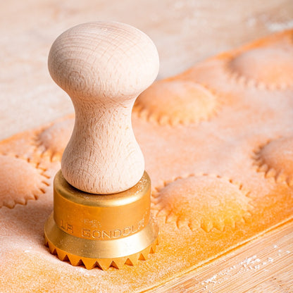 【パスタ製造ツール】LaGondola Ravioli Stamp Round 50