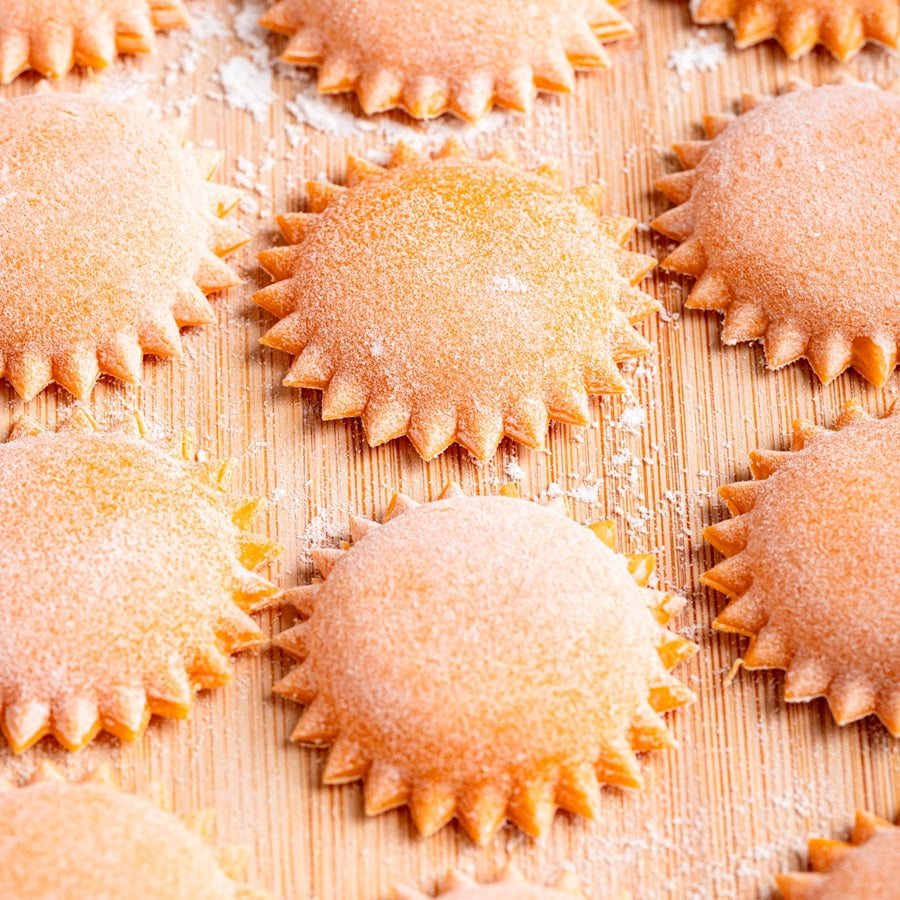 【パスタ製造ツール】LaGondola Ravioli Stamp Round 50