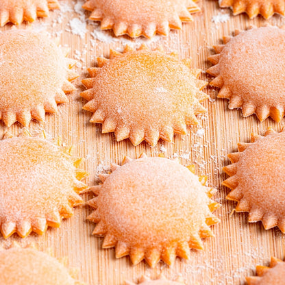【パスタ製造ツール】LaGondola Ravioli Stamp Round 50