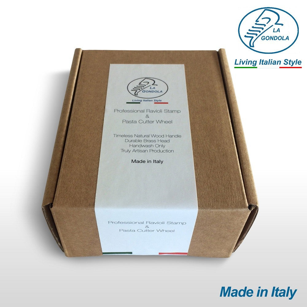 【パスタ製造ツール】LaGondola Ravioli Stamp Round 65