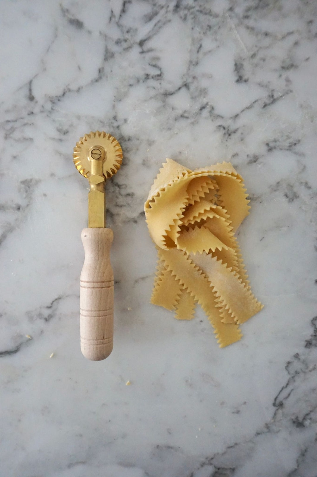 【パスタマシン】LaGondola Set of 1 Festooned Wheel and 1 Smooth Wheel