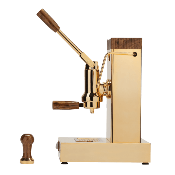 【レバー式エスプレッソマシン】Ponte Vecchio Lever Pontevecchio Lever Espresso Machine Export Gold