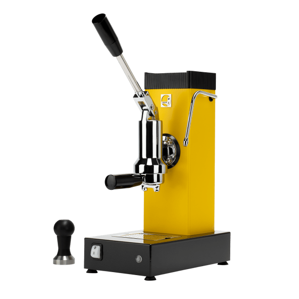 【レバー式エスプレッソマシン】Ponte Vecchio Lever Pontevecchio Lever Espresso Machine Export Yellow