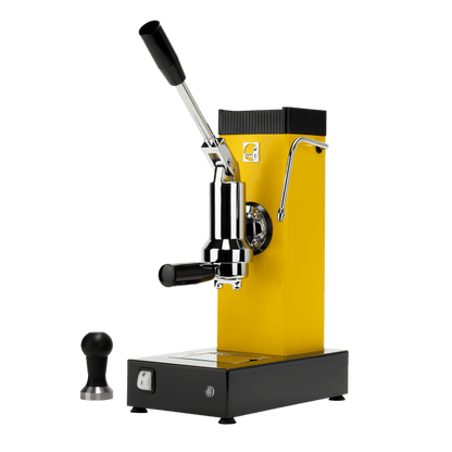 【レバー式エスプレッソマシン】Ponte Vecchio Lever Pontevecchio Lever Espresso Machine Export Yellow