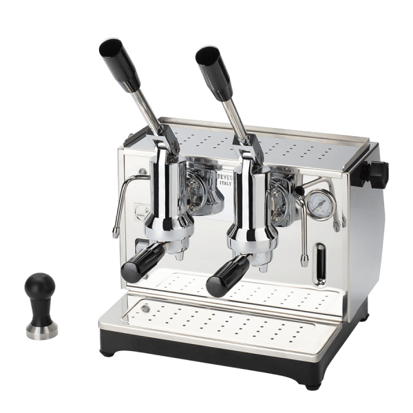 【レバー式エスプレッソマシン】Ponte Vecchio Lever Pontevecchio Lever Espresso Machine Lusso 2 Groups Chrome