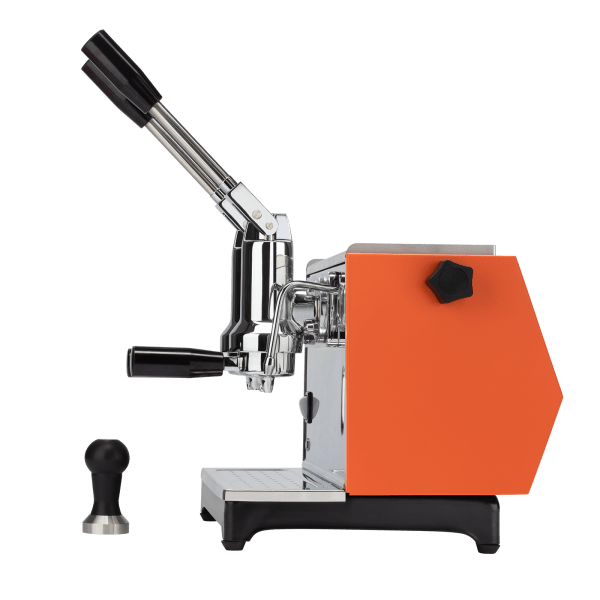 【レバー式エスプレッソマシン】Ponte Vecchio Lever Pontevecchio Lever Espresso Machine Lusso 2 Groups Orange