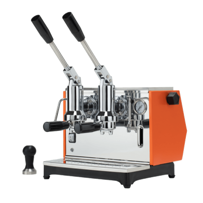 Ponte Vecchio Lever Pontevecchio Lever Espresso Machine Lusso 2 Groups Orange - レバー式エスプレッソマシン | BARISTA TOOLS