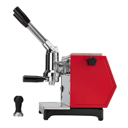 【レバー式エスプレッソマシン】Ponte Vecchio Lever Pontevecchio Lever Espresso Machine Lusso 2 Groups Red
