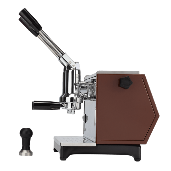 【レバー式エスプレッソマシン】Ponte Vecchio Lever Pontevecchio Lever Espresso Machine Lusso 2 Groups Tobacco