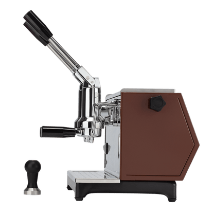 【レバー式エスプレッソマシン】Ponte Vecchio Lever Pontevecchio Lever Espresso Machine Lusso 2 Groups Tobacco