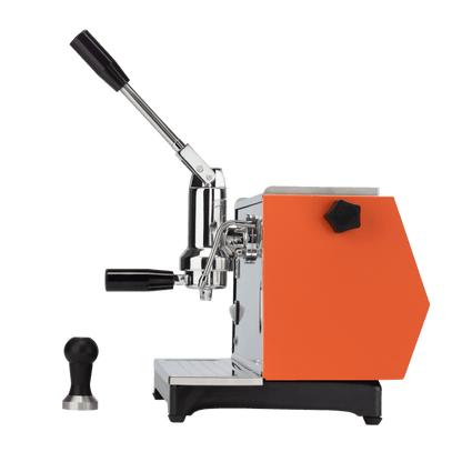 【レバー式エスプレッソマシン】Ponte Vecchio Lever Pontevecchio Lever Espresso Machine Lusso Orange