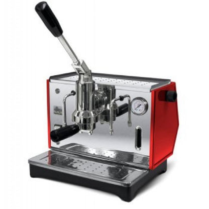 【レバー式エスプレッソマシン】Ponte Vecchio Lever Pontevecchio Lever Espresso Machine Lusso Red