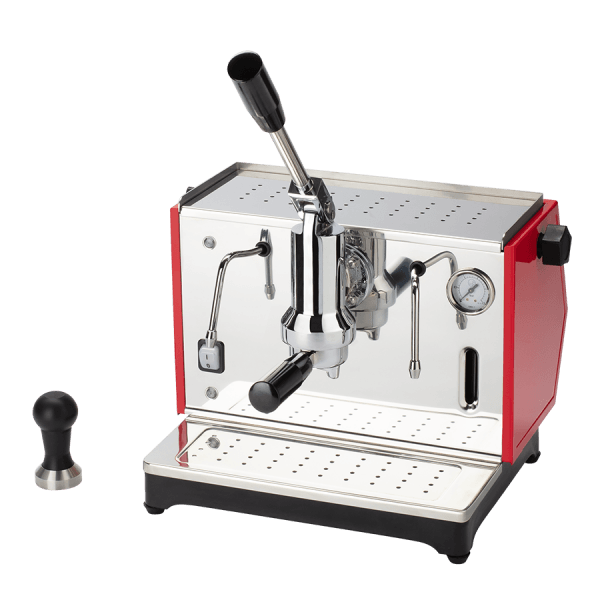 【レバー式エスプレッソマシン】Ponte Vecchio Lever Pontevecchio Lever Espresso Machine Lusso Red