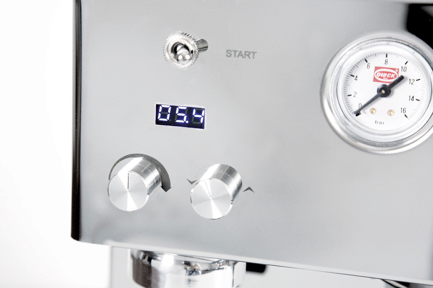 【エスプレッソマシン】QuickMill- Steel Model Quick Mill  Espresso Machine 03035L PID
