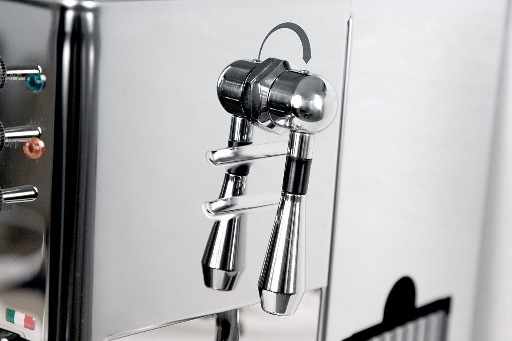 【エスプレッソマシン】QuickMill- Steel Model Quick Mill Espresso Machine 03035L PID-flow