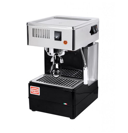 【エスプレッソマシン＆グラインダーセット】QuickMill- Steel Model Combo Quick Mill Espresso Machine 0820 Black + Coffeè Gr