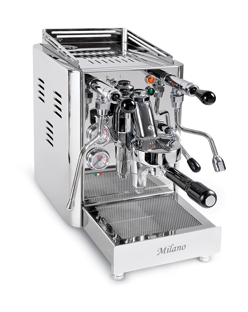 【エスプレッソマシン】QuickMill- Steel Model Quick Mill Espresso Machine 0980 Milano