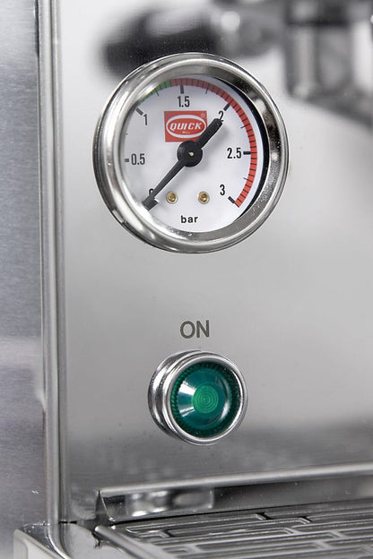 【エスプレッソマシン】QuickMill- Steel Model Quick Mill Espresso Machine 0980 Rubino