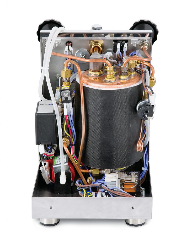 【エスプレッソマシン】QuickMill- Steel Model Quick Mill Espresso Machine 0980 Rubino
