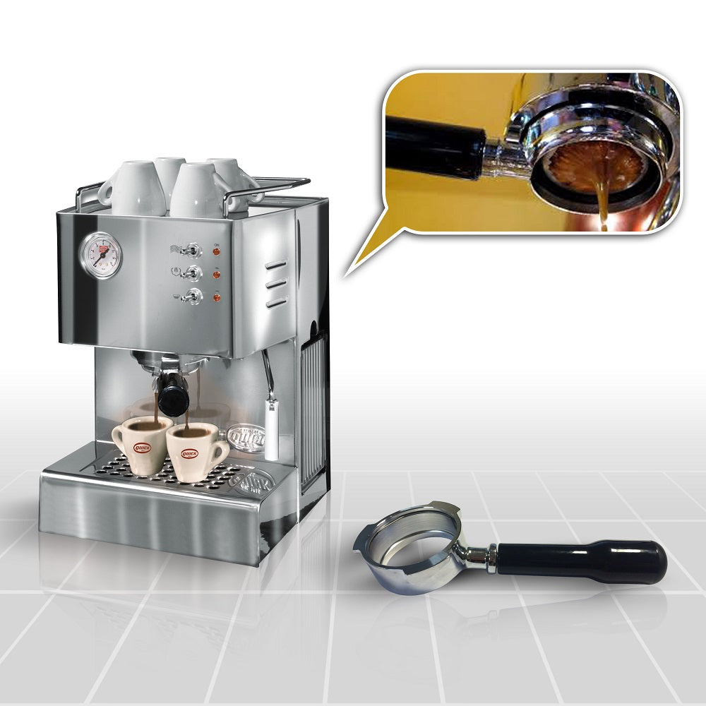 【エスプレッソマシン】QuickMill- Steel Model Quick Mill Espresso Machine 3004L Cassiopea Special