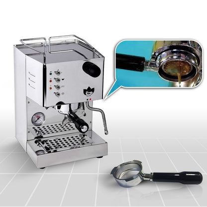 【エスプレッソマシン】QuickMill- Steel Model Quick Mill Espresso Machine 4100 Pippa Special