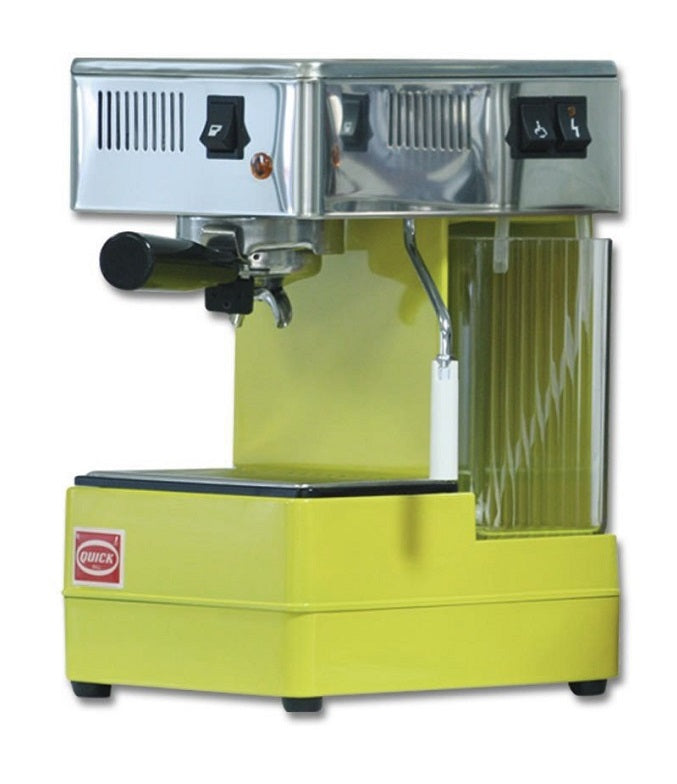 【エスプレッソマシン】QuickMill- Steel Model Quick Mill Espresso Machine 820 Yellow
