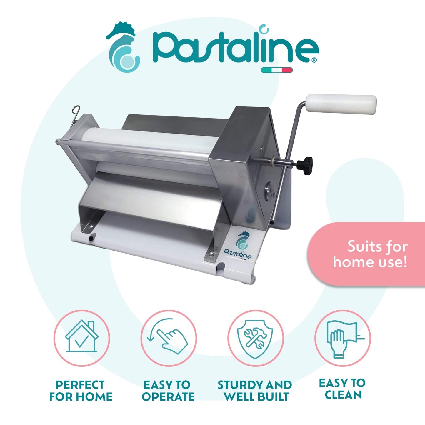 【業務用キッチン機器】Pastaline by Velma Sfogliafacile Dough Sheeter Machine Pastaline