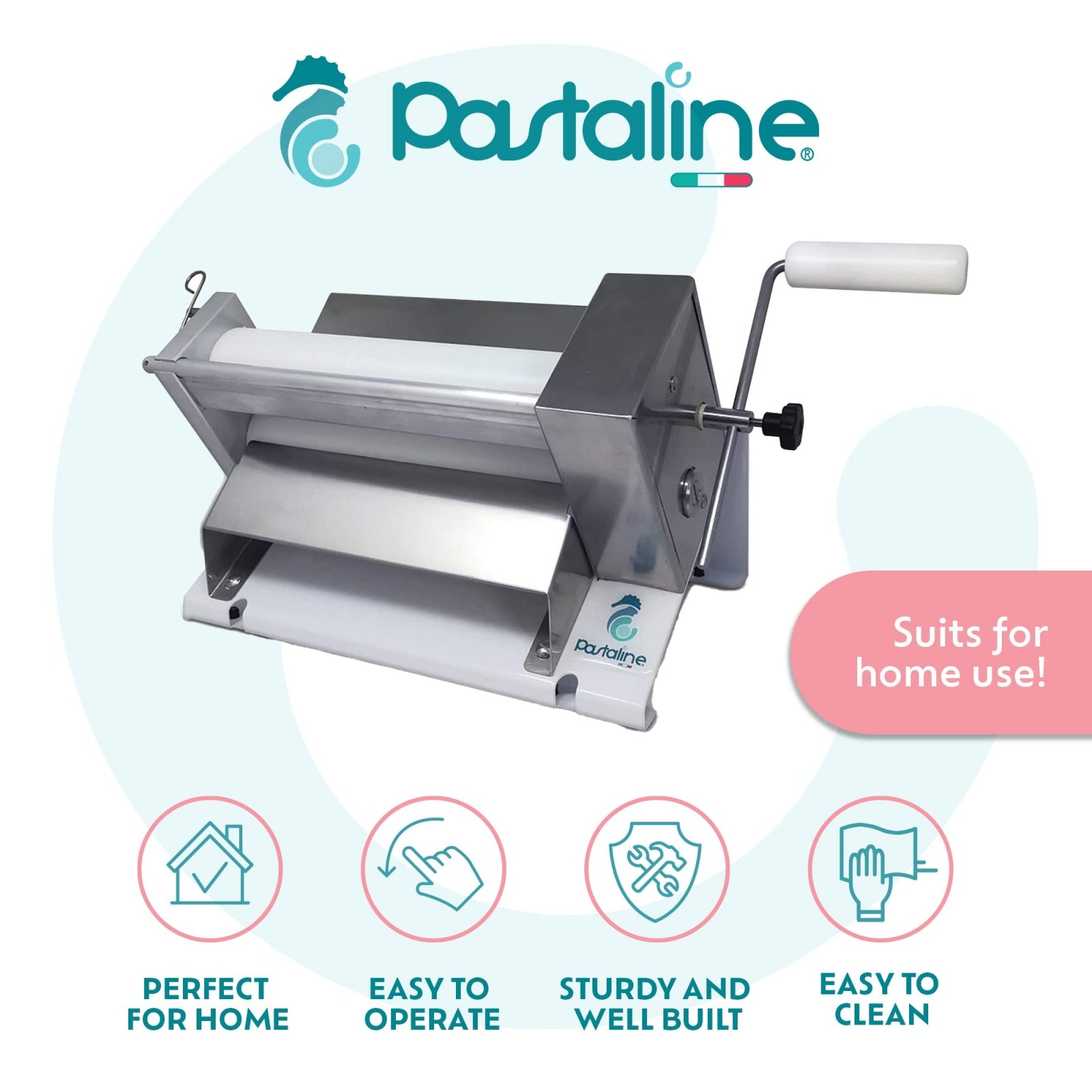 【業務用キッチン機器】Pastaline by Velma Sfogliafacile Dough Sheeter Machine Pastaline